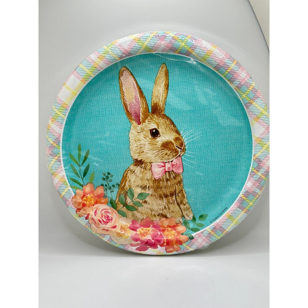 Easter Bunny Plates- adorable easter plates